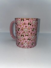 11 Unzen Becher Donuts Eiskaffee Milchshake Gebäck rosa Erdbeeren Geschenke ihre Mädchen Iced Coffees price