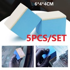 Woll Radiergummi 5St Auto Pflegebedarf Glas Ölfilm Reinigung Cleaning Block Wipe Cleaning Bedarf price