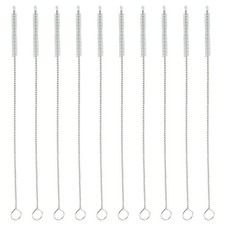 Küchenbedarf Trinkstrohbürste Reiniger 10pcs Edelstahl Nylon Reinigungswerkzeuge Cleaning Bedarf price