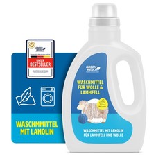 Wollwaschmittel & Lammfell Waschmittel mit Lanolin, 500 ml, pH-neutral Waschmittel price