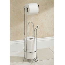 Freistehender Toilettenpapierspender 3 Rollen Chrom Aufbewahrung Halter Ständer Toilet Paper price
