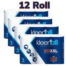Kleenall 3-lagige Küchenrolle 12er Pack stark saugfähig Großpackung Papierhandtücher weiß Paper Towels price