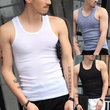 Herren Tank Tops Unterhemd Gym Workout Stringer Fitness T-Shirt Schläger Unterh Herren-Tanktops / Unterhemden price
