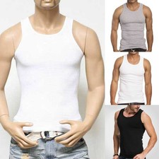 Herren Tank Tops Unterhemd Gym Workout Stringer Fitness T-Shirt Base-Unterhemden Herren-Tanktops / Unterhemden price