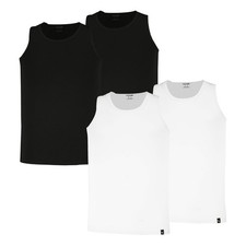 2er 4er Pack PUMA Herren Tank Tops Unterhemden Pure Cotton Regular Fit Herren-Tanktops / Unterhemden price