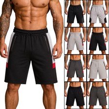 Herren Shorts Kurze Jogginghose Sporthose Sweatshorts Freizeit Reißverschluss Herren-Shorts price