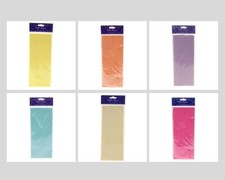 5 Blatt Seidenpapier Packung 50 x 75 cm Verpackung Präsentation Basteln - Farbwahl Paper Tissue price
