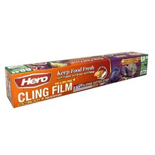 Hero Easycut Frischhaltefolie 60 m x 30 cm | Schneidespender | Gastronomie | Lebensmittelecht Cling Film price
