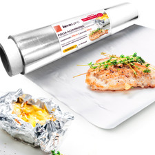 Alufolie Aluminiumfolie Verpackungsfolie Aluminiumrolle 29 cm x 60 m Gastro Küch Aluminiumfolie price
