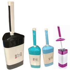 Badezimmer WC Bürste & Halter Set Weiche Silikonborsten Freistehend Reinigung. Toilet Set price