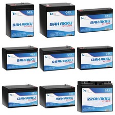 Akku 12V 6V GEL 4,5Ah 5Ah 7Ah 7,2Ah 8Ah 9Ah 12Ah 13Ah 15Ah 20Ah Blei Batterie Batterie price