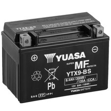 Motorrad Batterie YUASA YTX9-BS (WC) AGM geschlossen, 12V|8Ah|CCA:135A (152x87x1 Batterie price