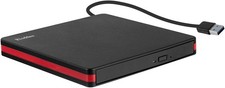 Rioddas Externes CD Laufwerk, USB 3.0 Portable CD/DVD +/-RW Drive Slim DVD/CD ROM R CD- & DVD-Laufwerke price