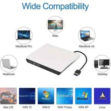 Externes CD DVD Laufwerk, USB 3.0 Tragbar Slim CD DVD Laufwerk Player Brenner Brenner R CD- & DVD-Laufwerke price