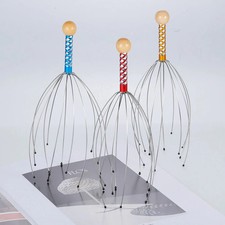 1x Kopfmassagegerät zufällige Farbe Gerät Entspannung Oktopus Kopfhaut Entspannung Werkzeug Massage Devices price