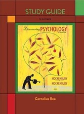 Discovering Psychology Study Guide, Very Good Books Psychology Study Guides price