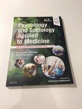 Psychology and Sociology Applied to Medicine Psychology Study Guides price