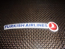 Turkish Airlines Aufkleber (Neu) Länge: 15 cm. Höhe: 3 cm. Turkish price