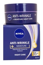 Nivea Nachtpflege Anti Falten Feuchtigkeit 50ml 35+ Moisturizers price