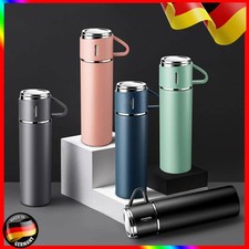 Thermosflasche aus Edelstahl Isokanne Thermoskanne Isolierflasche 3 Becher DHL- Liquid & Food Thermos price