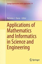 Applications of Mathematics and Informatics in Science and En... - 9783319349633 Science - Informatics und Technology price