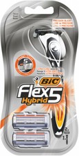 BIC Flex 5 Rasierer mit Mine - 1 Griff und zwei Patronenköpfe NEU Razors und Refills price