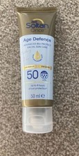 Boots Soltan Once Age Defence Advanced 8hr Protect Gesicht Sonnenpflege LSF50 (Neu) After-Sun Creams und Lotions price