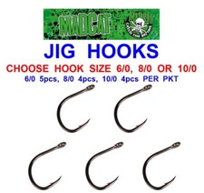 DAM MADCAT JIG HAKEN FÜR MEER GROBANGELN WELSRUTE SCHNUR RIGS HECHT DRAHT Fishing Rod (Jig) price