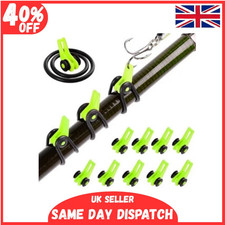 10 Stück Angelrute Rutenhaken Halter - Silikon Ring Halter für Köder & Jigs Fishing Rod (Jig) price