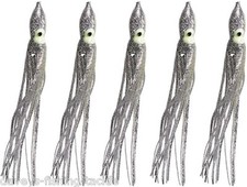 5 12cm GLITZER MUPPETS C-5 MEERESANGELN BOOTSRUTE DORSCH KÖDER TINTENFISCH PIRKS RIGS JIGS Fishing Rod (Jig) price