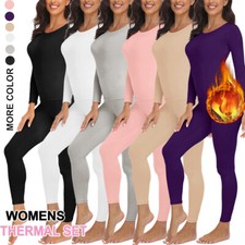 Damen Thermounterwäsche Set Thermoshirt Hosen Baselayer Thermo Ski Unterwäsche Thermal Unterwäsche price