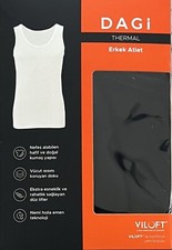DAGI THERMAL Erkek Atlet D6140 Herren Unterhemd Schwarz S Thermal Unterwäsche price