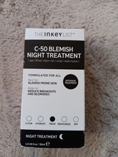 The Inkey List C-50 Blemish Night Treatment NEU Blemish Creme price