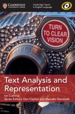 Cambridge Topics in English Language Text Analysis and Representation General Topics price