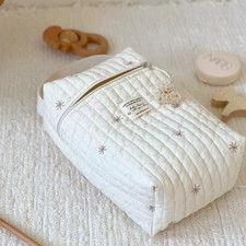 Tragbare Kinderwagen Wickeltasche Gesteppt Baby Windel Caddy Organizer Bestickt Mama Baby-Diaper price