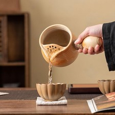 Keramik Teekanne Ton Teekanne rustikal mit Seitengriff Teekocher für Teehaus Tea Makers price
