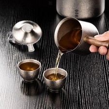 Titan Teekocher Titan Tasse Tragbar Mehrzweck mit Holzgriff Tee Tea Makers price