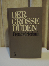 Der Große Duden: Fremdwörterbuch, Band 5, Dudenverlag 1971, 2. Aufl. sehr gut Foreign Language Reference und Resource Dictionaries price