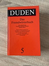 Duden Band 5, Fremdwörterbuch: 5 - Das Fremdworterbuch | Buch | Zustand gut Foreign Language Reference und Resource Dictionaries price