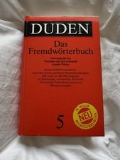 Duden Bd. 5, Fremdwörterbuch: 5 - Das Fremdworterbuch Buch Zustand sehr gut Foreign Language Reference und Resource Dictionaries price