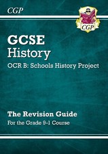 GCSE History OCR B: Schools History Project Revision Guide Years 10-11 CGP History Study Guides price