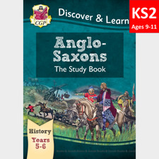 KS2 Ages 9-11 History Anglo Saxon Study Book Year 5 and 6 CGP History Study Guides price