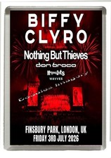 Biffy Clyro - Nothing But Thieves 2026 - Kühlschrankmagnet - Jumbo Größe 90 mm x 60 mm Fridge Magnet price