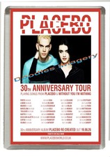 Placebo 30th Anniversary Tour 2026 - Kühlschrankmagnet - Jumbo Größe 90 mm x 60 mm Fridge Magnet price