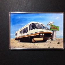 Winnebago Chieftan, Wohnmobil, Wohnmobil, "Paul" klar Hartkunststoff Kühlschrankmagnet Fridge Magnet price