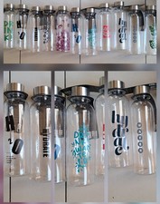 5 Stück Trinkflasche mit Edelstahl Verschluss 0,5 l BPA-Free Verschiedene Motive Water Flasche price