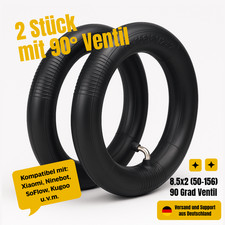 2x E-Scooter Schlauch 8,5x2 (50/75-6.1) 90° Ventil kompatibel Xiaomi Ninebot Scooter price