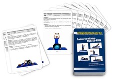 Trainingskarten - Pilates Ring Widerstandsring Fitness Yoga (30 Workouts) Pilates Ring price