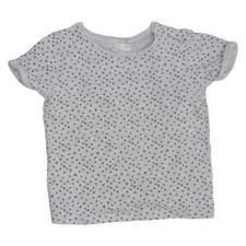 Next Baby, T-shirt, Größe: 80/86, Grau, Baumwolle/Elasthan, Gepunktet #lnA Baby-T-shirt price